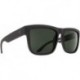 Discord Sunglasses Soft Matte Black Grey Green Lens Spy Optic Happy Lens