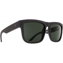Discord Sunglasses Soft Matte Black Grey Green Lens Spy Optic Happy Lens