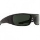 Logan Sunglasses Soft Matte Black w/ Happy Grey Green Polarized Lens 670939973864