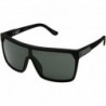 Optic Flynn Sunglasses Soft Matte Black with Happy Gray Green Lens