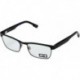 Optic Unisex Paxton Matte Black/Black Blue Horn Reading Glasses