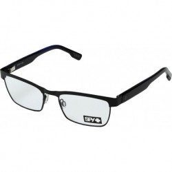 Optic Unisex Paxton Matte Black/Black Blue Horn Reading Glasses