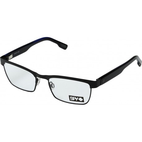 Optic Unisex Paxton Matte Black/Black Blue Horn Reading Glasses