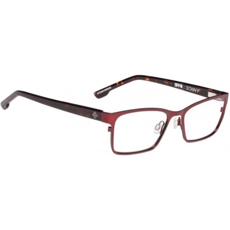 Optic Sonny 573354299000 Eyeglasses, Frame Matte Garnet/dark Tort 52mm w/Clear Demo Lens