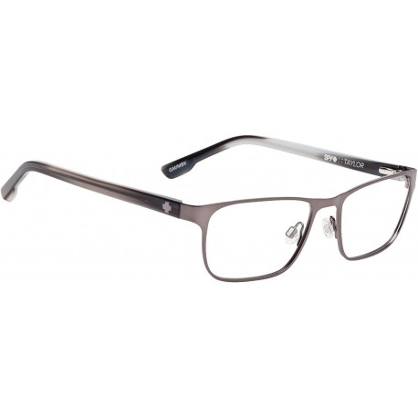 Optic Unisex Taylor RX Frame, Gunmetal/Greystone, 52-17-140