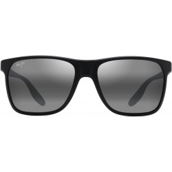 Pure Collection Pailolo W/Patented Polarizedplus2 Lenses Rectangular Sunglasses