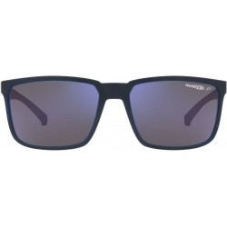 Men's An4251 Stripe Rectangular Sunglasses