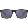 Men's An4251 Stripe Rectangular Sunglasses