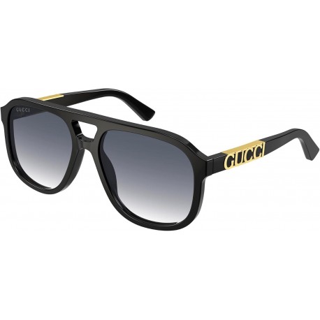 Pilot Sunglasses GG1188S 002 Black 58mm