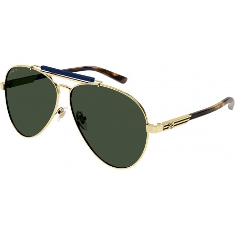 GG1287S Gold/Green 61/11/145 men Sunglasses