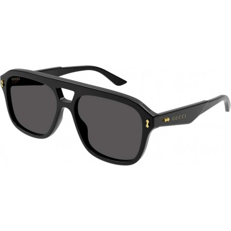 GG1263S Black/Grey 57/16/145 men Sunglasses