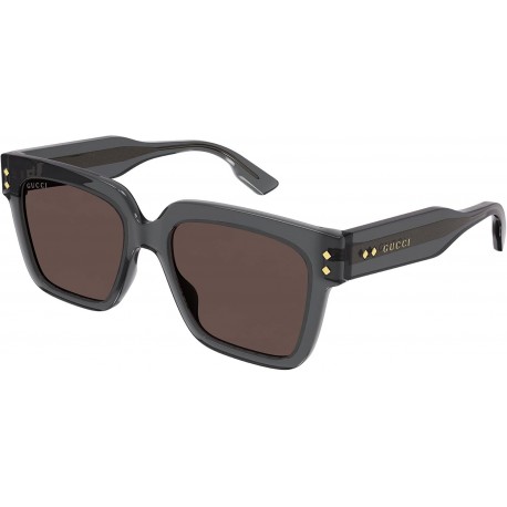 GG1084S Transparent Grey/Brown 54/18/145 men Sunglasses