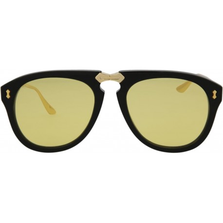 Authentic Folding Black Sunglasses GG0305S - 004NEW