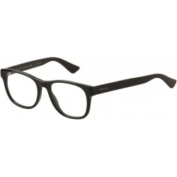 GG0004ON 001 Black Square Full-Rim Men's Eyeglasses