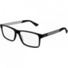 GG06920 Men Rectangular Shape Eyeglasses + Bundle with eSHADES Luxury Eyewear Kit