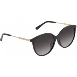 Cruz Bay Dark Grey Gradient Round Ladies Sunglasses MK2168F 30058G 57