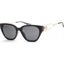Lake Como Dark Grey Solid Square Ladies Sunglasses MK2154F 300587 54