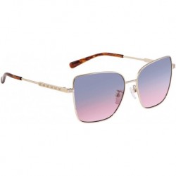 Blue Purple Gradient Butterfly Ladies Sunglasses MK1108 1014I8 57