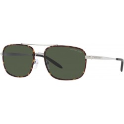 MK1133J Glasgow Silver Dark Tortoise/Green Solid One Size