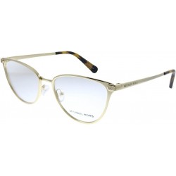 Cairo MK 3049 1014 Shiny Light Gold Plastic Cat-Eye Sunglasses Demo