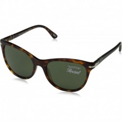 0PO3190S Havana/Crystal Green One Size