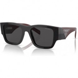 PR 10ZS Black Red Marble/Grey 54/20/140 men Sunglasses