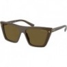Sunglasses PR 21 ZS 11J01T Loden Dark Brown