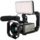 ORDRO Video Camera 4K Camcorder AX65 12X Optical Zoom HD 1080P 60FPS Digital WiFi Camera Livestreami