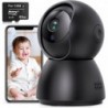 2.5K HD Indoor Camera with SD Card, 2.4/5GHz WiFi Camera, Pan/Tilt Pet Camera Motion Detection, Two-