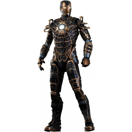 Movie Masterpiece Iron Man 3 Iron Man Mark 41 ( Bones ) 1/6 scale plastic -painted action figure (se