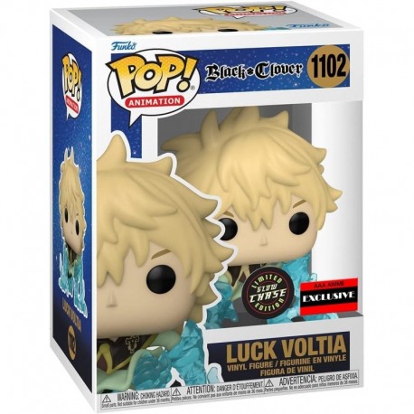 Pop Black Clover Luck Voltia (Lightning Armor) GITD Chase Pop Figure (AAA Anime Exclusive)