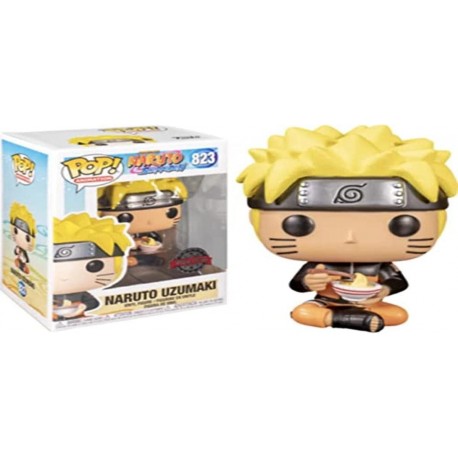 Pop! Animation: Naruto Shippuden - Naruto Uzumaki Eating Ramen/Noodles Figure (BoxLunch Exclusive)