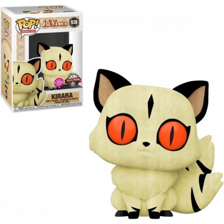 POP Funko Inuyasha Animation Kirara (Flocked) Vinyl Figure Hot Topic Exclusive