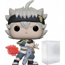 POP Black Clover - Asta Funko Vinyl Figure (Bundled with Compatible Box Protector Case), Multicolor,