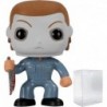 POP Halloween - Michael Myers Funko Vinyl Figure (Bundled with Compatible Box Protector Case), Multi