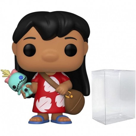 Disney: Lilo & Stitch - Lilo with Scrump Pop! Vinyl Figure (Bundled with Compatible Pop Box Protecto