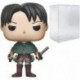 Attack on Titan - Levi Ackerman Funko Pop! Vinyl Figure (Bundled with Compatible Pop Box Protector C