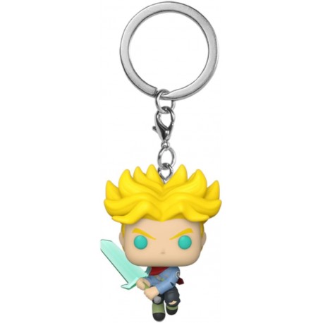 Pop! Keychain: Dragon Ball Super - Super Saiyan Trunks with Sword