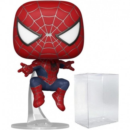 POP Marvel: Spider-Man: No Way Home - Friendly Neighborhood Spider-Man Funko Vinyl Figure (Bundled w