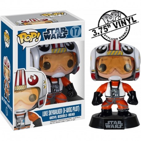Pop! Star Wars Luke Skywalker X-Wing Pilot Vinyl Bobble-Head Figure