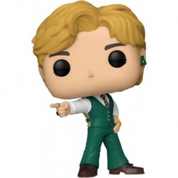 BTS - Dynamite - V Funko Pop! Vinyl Figure (Bundled with Compatible Pop Box Protector Case), Multico
