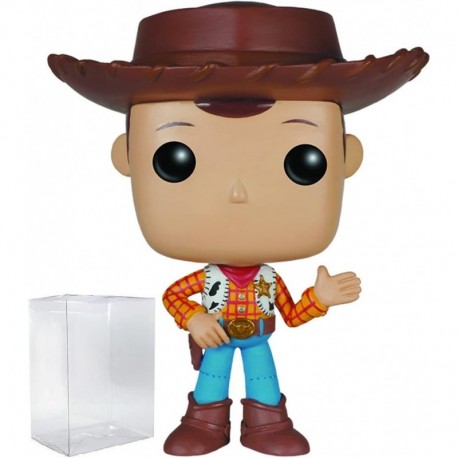 POP Disney Pixar: Toy Story - Sheriff Woody 20th Anniversary Funko Vinyl Figure (Bundled with Compat