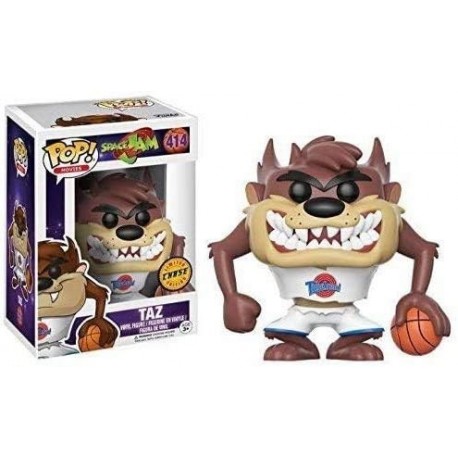 Pop! Movies: Space Jam - Taz CHASE VARIANT Vinyl Figure (Bundled with Pop BOX PROTECTOR CASE)