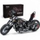Knuckle Chopper Motorcycle Building Kit (451 Pieces)