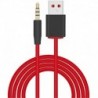 USB 3.5mm Replacement Cable Wireless Charger Cord for Beats by Dre Studio Solo Headphones MP3 MP4 Pl