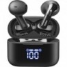 T21 Wireless Earbuds, 5.3 Bluetooth Headphone, Sem in Ear with Dual Mic Noise Cancelling, IPX8 Water