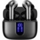 Bluetooth Headphones True Wireless Earbuds 60H Playback LED Power Display Earphones with Wireless Ch