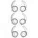 3 Pairs Replacement S/M/L Left and Right Side Secure Fit Wingtips for Beats Tour in-Ear Earphones an