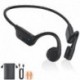Bone Conduction Headphones, Wireless Bluetooth 5.3 Swimming IPX8 Professional Waterproof Headset, Su
