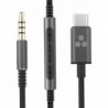 Thore USB-C Headphone Aux Cable with Inline Remote (Type-C to 3.5mm) Wired Audio Cord with Mic/Volum